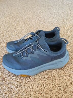 HOKA Transport Blue Performance Running Shoes